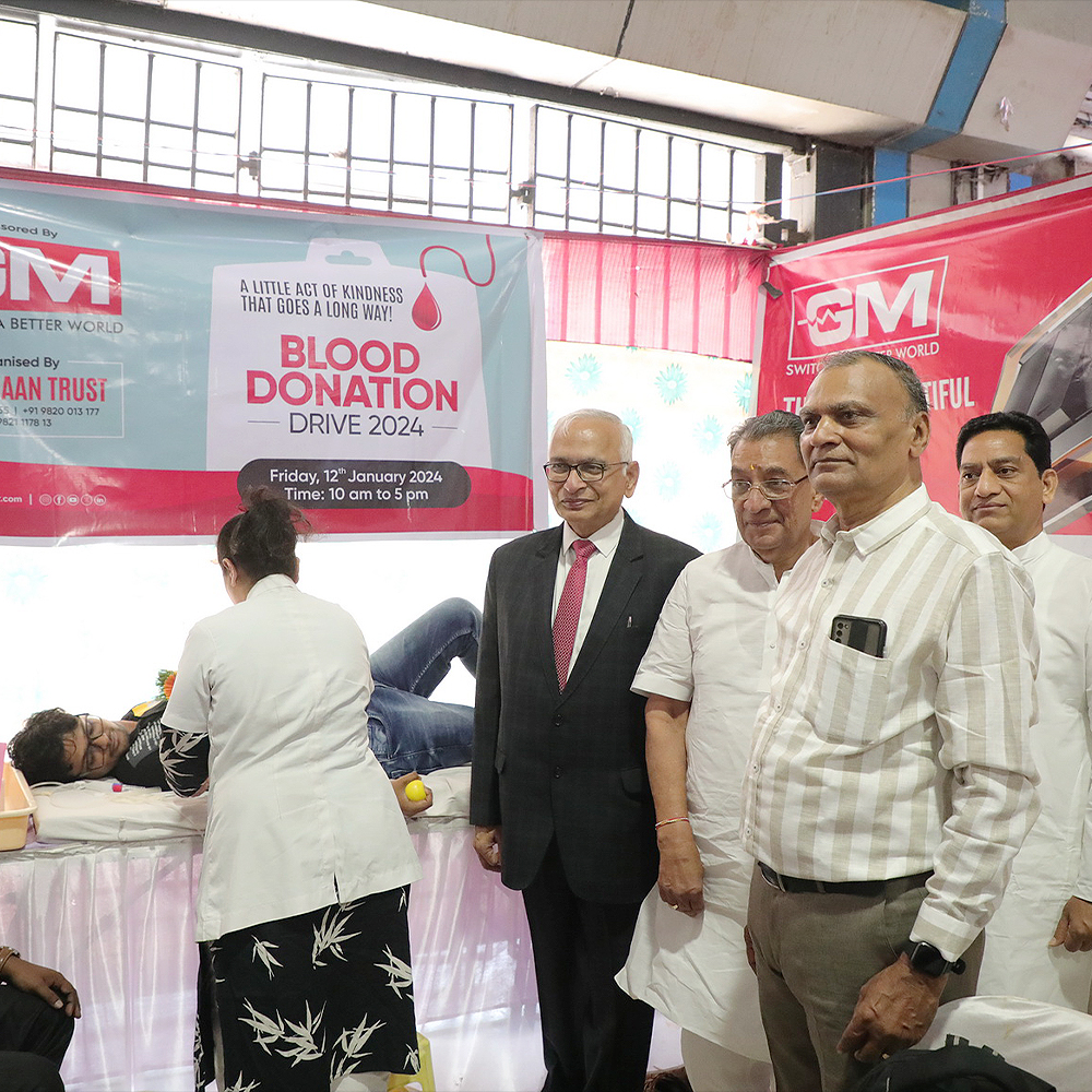 GM Modular successfully organised Blood Donation Drive ; A demonstration of their service to Mankind
