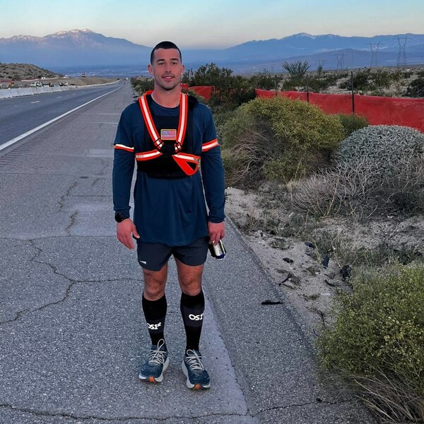 Endurance Athlete Andrew Linder Partners with OS1st® for Monumental Cross-Country Run
